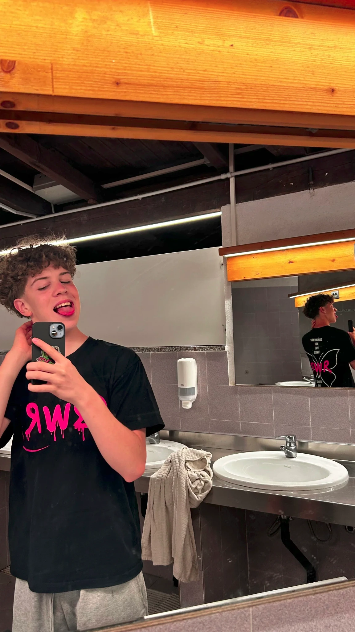 BIGWEAR Black Logo Tee